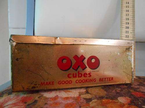 Vintage Oxo Cubes Tin
